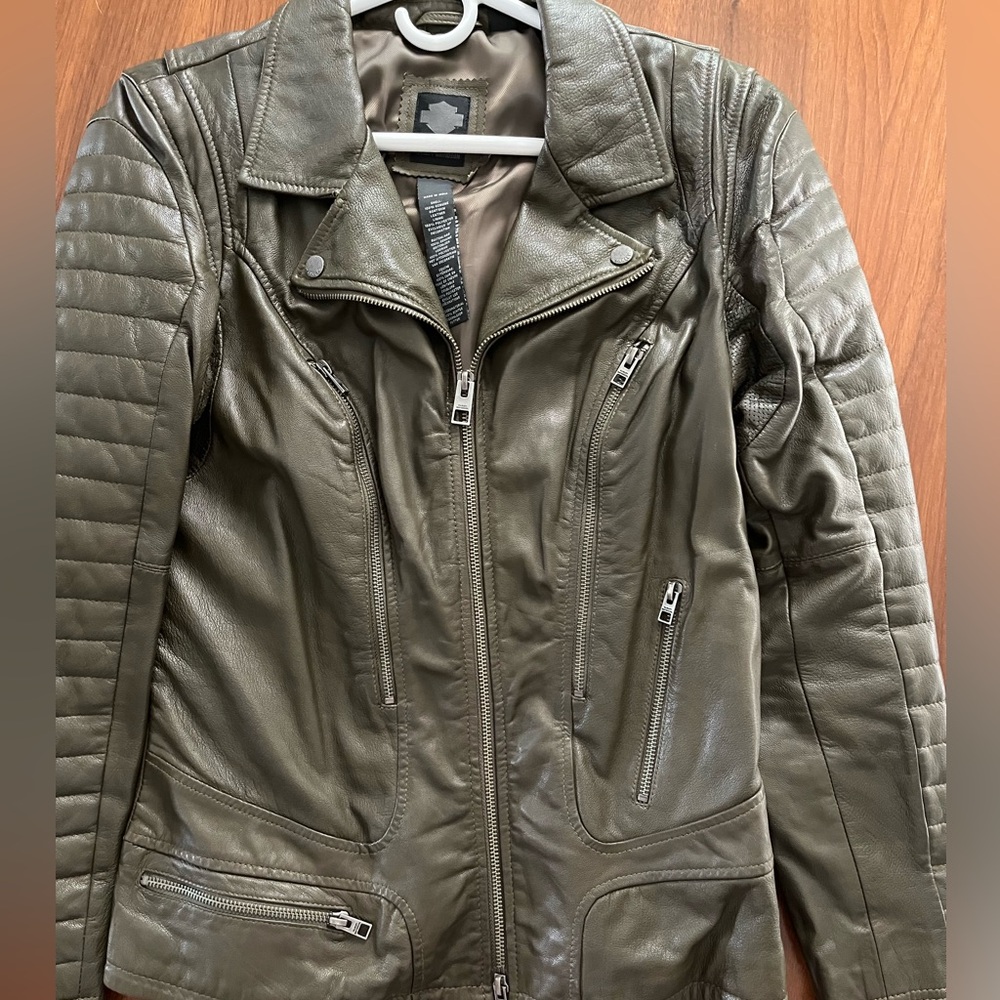 Harley Davidson Leather Riding Jacket